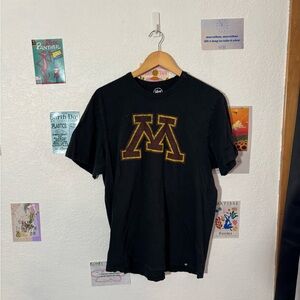 47 Black and Gold Minnesota Logo Men's T-Shirt